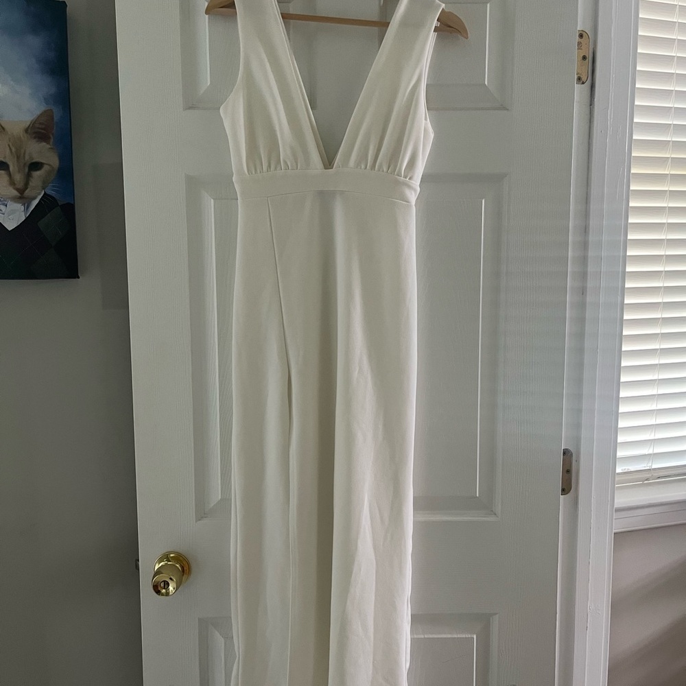 Nasty Gal White Maxi Dress